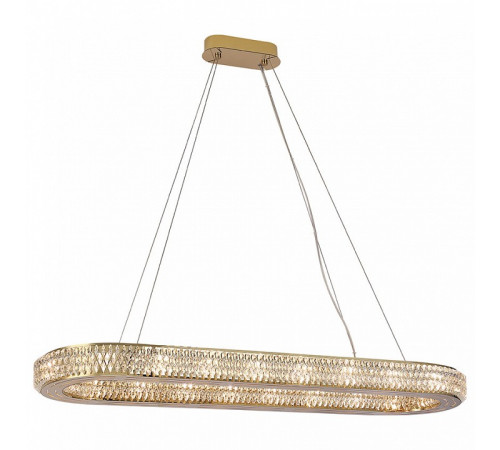 Подвесная люстра Newport Melody 8560/100 C oval gold polished М0070796