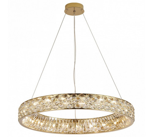 Подвесная люстра Newport Tiffany 8532/80 C gold polished М0070799