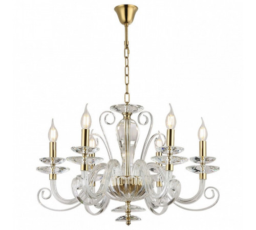 Подвесная люстра Newport Annabelle 8576/C gold polished М0070810