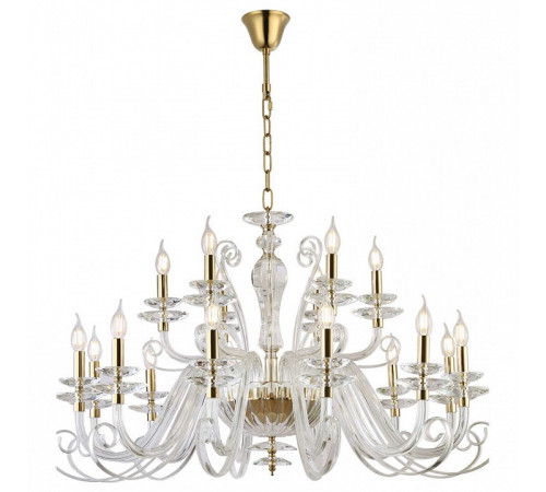 Подвесная люстра Newport Annabelle 8576+12/C gold polished М0070814