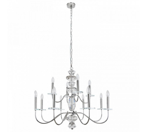 Подвесная люстра Newport Vanessa 3878+4/С nickel М0070882