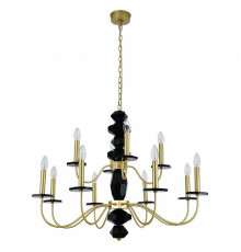 Подвесная люстра Newport Vanessa 3878+4/С brass М0070883