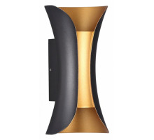 Уличный настенный светодиодный светильник Odeon Light Krista 3886/6BG