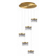 Каскадная люстра Odeon Light Fivre 5032/30L