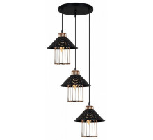 Подвесной светильник Reluce 02501-0.9-03 BK+GD