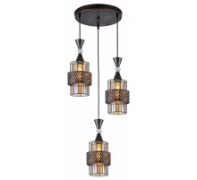 Подвесной светильник Reluce 03116-0.9-03 BK+PATINA GOLD