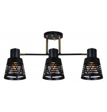 Потолочная люстра Reluce 06074-3.3-03 BK+FG