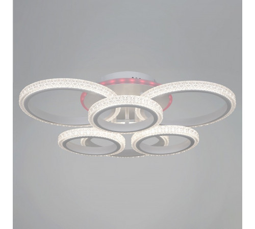 Потолочная люстра Reluce 06333-0.3-3+3A WH (RGB)