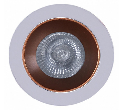 Точечный светильник Reluce 16085-9.0-001PT MR16 WT+ROSE GD Точечный светильник Reluce 16085-9.0-001PT MR16 WT+ROSE GD