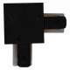 Коннектор Reluce RL 06044 corner connector BK