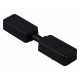 Коннектор Reluce RL 06201 power straight connector BK