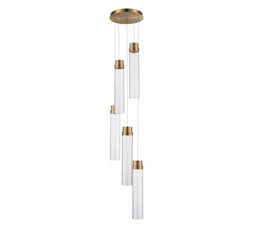 Каскадная люстра ST Luce Champagne SL6236.303.05 Каскадная люстра ST Luce Champagne SL6236.303.05