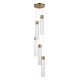 Каскадная люстра ST Luce Champagne SL6236.303.05