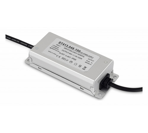 Блок питания ST Luce Band 100Вт DC48В 2А IP65 ST413.048.100 Блок питания ST Luce Band 100Вт DC48В 2А IP65 ST413.048.100