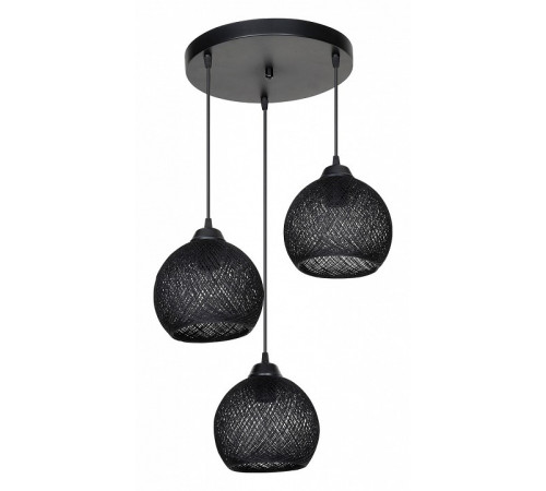 Подвесной светильник Toplight Lizbeth TL1612R-03BK Подвесной светильник Toplight Lizbeth TL1612R-03BK
