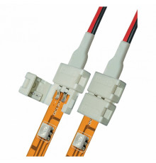 Коннектор для светодиодных лент Uniel UCX-SD2/B20-NNN WHITE 020 POLYBAG 06609