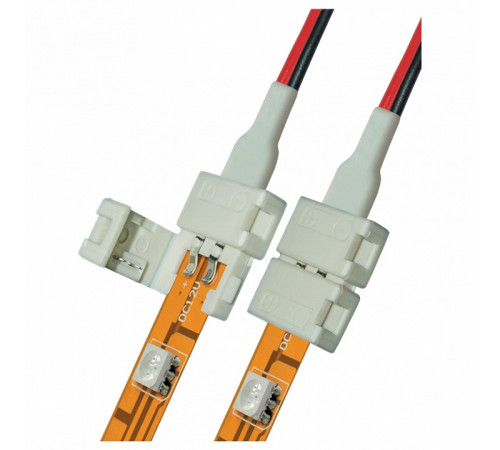 Коннектор для светодиодных лент Uniel UCX-SD2/B20-NNN WHITE 020 POLYBAG 06609