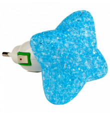 Настенный светодиодный светильник (10334) Uniel DTL-309-Звездочка/Blue/1LED/0,1W