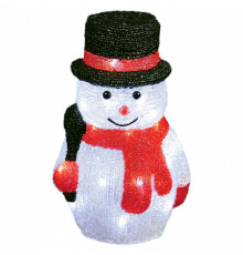 Фигура снеговик Uniel ULD-M1827-030/STA WHITE IP20 SNOWMAN-3 11034