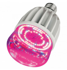 Лампа светодиодная для растений (11098) Uniel E27 20W прозрачная LED-M80-20W/SP/E27/CL ALS55WH