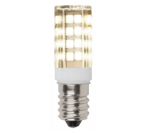 Лампа светодиодная (UL-00000179) Uniel E14 4W 3000K прозрачная LED-Y16-4W/WW/E14/CL PLZ04WH