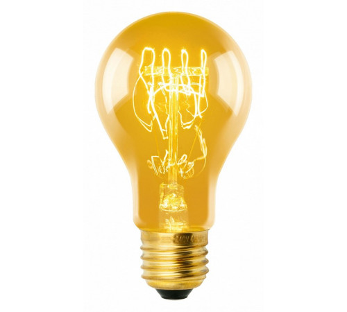 Лампа накаливания (UL-00000476) Uniel E27 60W золотистая IL-V-A60-60/GOLDEN/E27 SW01