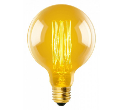 Лампа накаливания (UL-00000480) Uniel E27 60W золотистый IL-V-G125-60/GOLDEN/E27 VW01