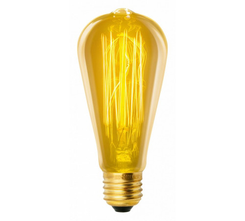 Лампа накаливания (UL-00000482) Uniel E27 60W золотистая IL-V-ST64-60/GOLDEN/E27 VW02
