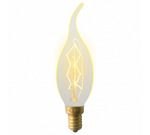 Лампа накаливания (UL-00000483) Uniel E14 60W золотистая IL-V-CW35-60/GOLDEN/E14 ZW01