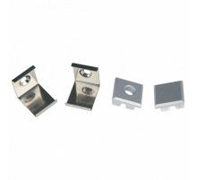 Комплект заглушек и скоб Uniel UFE-N05 SILVER A POLYBAG UL-00000625