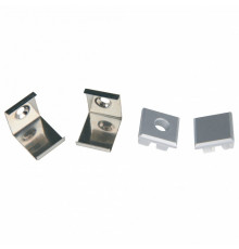 Комплект заглушек и скоб Uniel UFE-N05 SILVER A POLYBAG UL-00000625