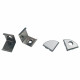 Комплект заглушек и скоб Uniel UFE-N06 SILVER A POLYBAG UL-00000626