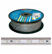 Светодиодная влагозащищенная лента (UL-00000861) Uniel 8W/m 60LED/m 2835SMD красный 50M ULS-2835-60LED/m-10mm-IP67-220V-8W/m-50M-Red