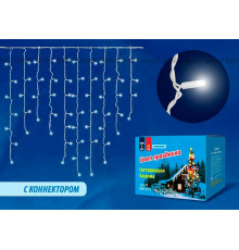 Уличная светодиодная гирлянда (UL-00001367) Uniel бахрома 230V белый ULD-B3010-200/SWK White IP67