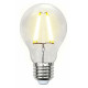 Лампа светодиодная филаментная (UL-00001372) Uniel E27 8W 4000K прозрачная LED-A60-8W/NW/E27/CL PLS02WH
