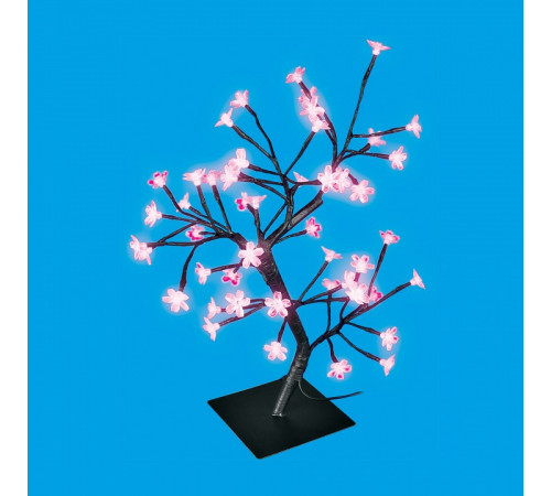 Светодиодное дерево 35x20x45см (UL-00001401) Uniel ULD-T3545-048/SBA PINK IP20 SAKURA