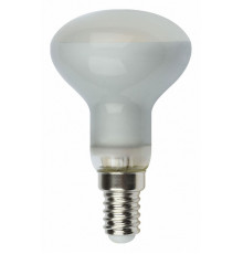 Лампа светодиодная рефлекторная (UL-00001491) Uniel E14 6W 3000K матовая LED-R50-6W/WW/E14/FR PLS02WH