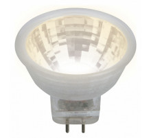 Лампа светодиодная (UL-00001700) Uniel GU4 3W 3000K прозрачная LED-MR11-3W/WW/GU4 GLZ21TR