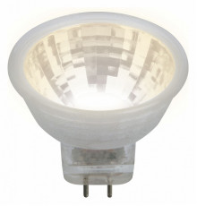 Лампа светодиодная (UL-00001700) Uniel GU4 3W 3000K прозрачная LED-MR11-3W/WW/GU4 GLZ21TR