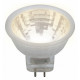 Лампа светодиодная (UL-00001700) Uniel GU4 3W 3000K прозрачная LED-MR11-3W/WW/GU4 GLZ21TR