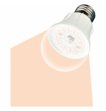 Лампа светодиодная для растений (UL-00001820) Uniel E27 10W прозрачная LED-A60-10W/SPFR/E27/CL PLP01WH