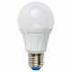 Лампа светодиодная (UL-00002004) Uniel E27 10W 6500K матовая LED-A60 10W/DW/E27/FR PLP01WH