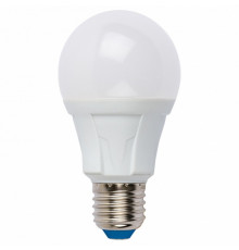 Лампа светодиодная (UL-00002005) Uniel E27 12W 6500K матовая LED-A60 12W/DW/E27/FR PLP01WH