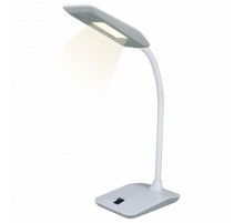 Настольная лампа (UL-00002232) Uniel TLD-545 Grey-White/LED/350Lm/3500K