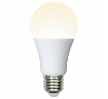 Лампа светодиодная (UL-00002371) Uniel E27 10W 3000K матовая LED-A60-10W/WW/E27/FR/MB PLM11WH
