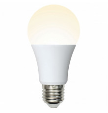 Лампа светодиодная (UL-00002371) Uniel E27 10W 3000K матовая LED-A60-10W/WW/E27/FR/MB PLM11WH
