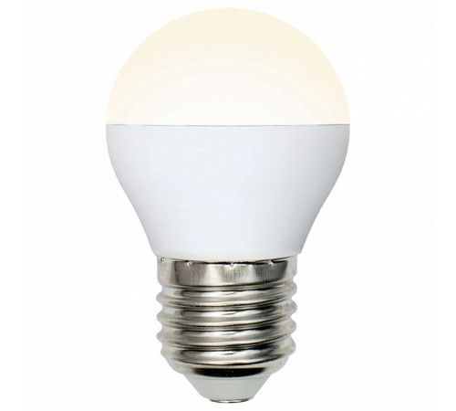 Лампа светодиодная (UL-00002377) Uniel E27 6W 3000K матовая LED-G45-6W/WW/E27/FR/MB PLM11WH Лампа светодиодная (UL-00002377) Uniel E27 6W 3000K матовая LED-G45-6W/WW/E27/FR/MB PLM11WH