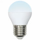 Лампа светодиодная (UL-00002378) Uniel E27 6W 4000K матовая LED-G45-6W/NW/E27/FR/MB PLM11WH