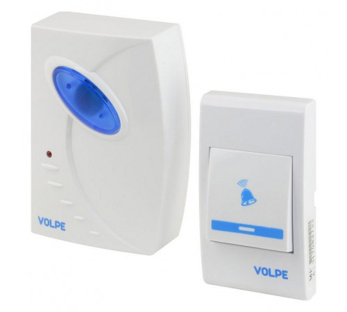 Звонок беспроводной (UL-00002401) Volpe UDB-Q025 W-R1T1-16S-80M-WH Звонок беспроводной (UL-00002401) Volpe UDB-Q025 W-R1T1-16S-80M-WH