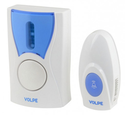 Звонок беспроводной (UL-00002403) Volpe UDB-Q027 W-R1T1-16S-80M-WH Звонок беспроводной (UL-00002403) Volpe UDB-Q027 W-R1T1-16S-80M-WH